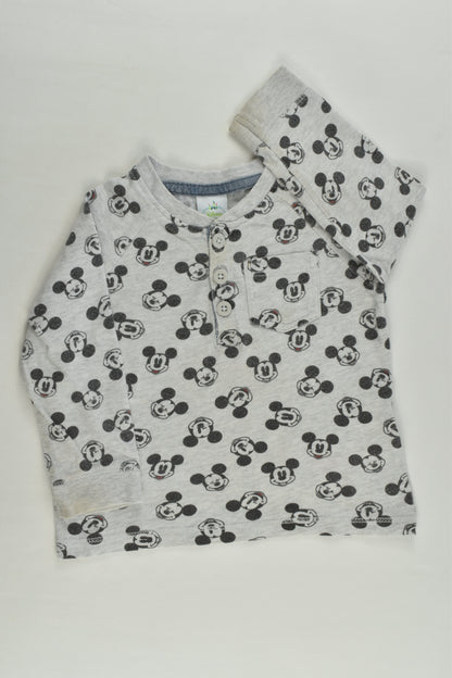 Disney Baby Size 0 (6-9 months, 74 cm) Mickey Mouse Top