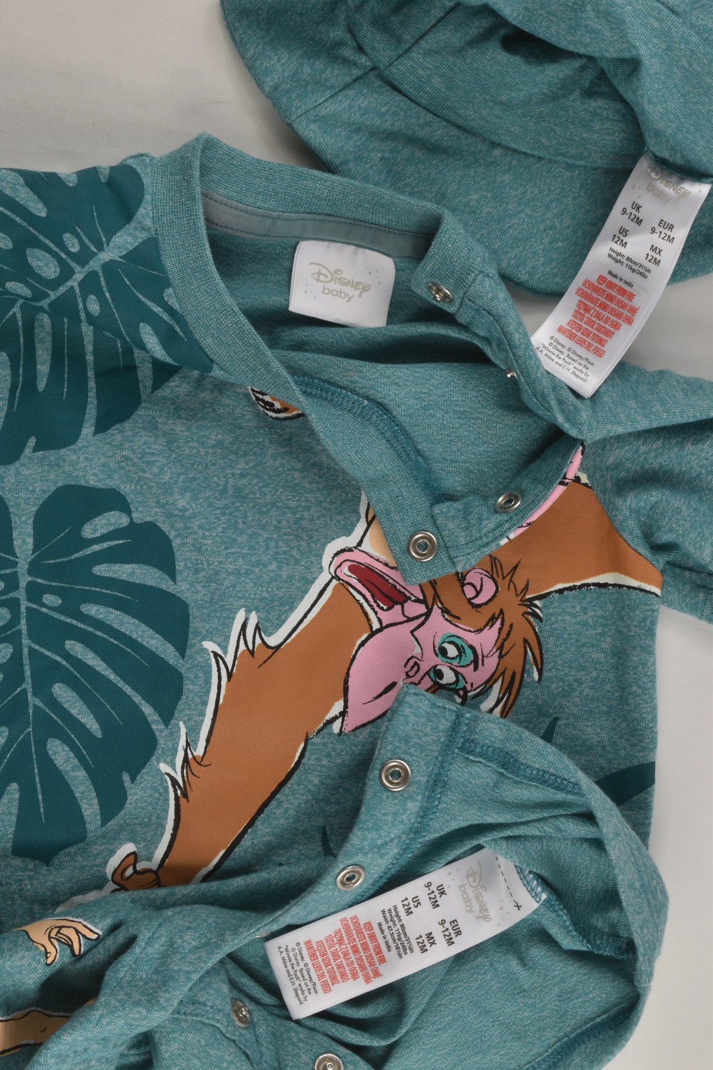 Disney Baby Size 0 (O9-12 months) Jungle Book Short Romper and Hat