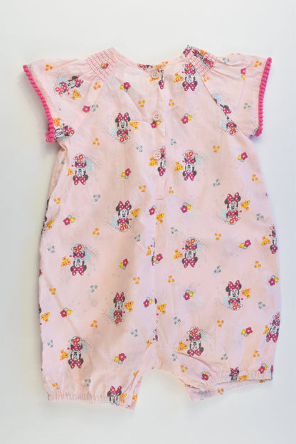 Disney Baby Size 1 Minnie Mouse Playsuit
