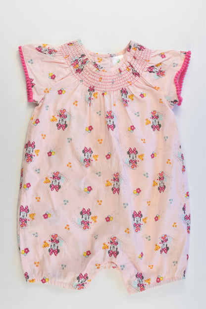 Disney Baby Size 1 Minnie Mouse Playsuit