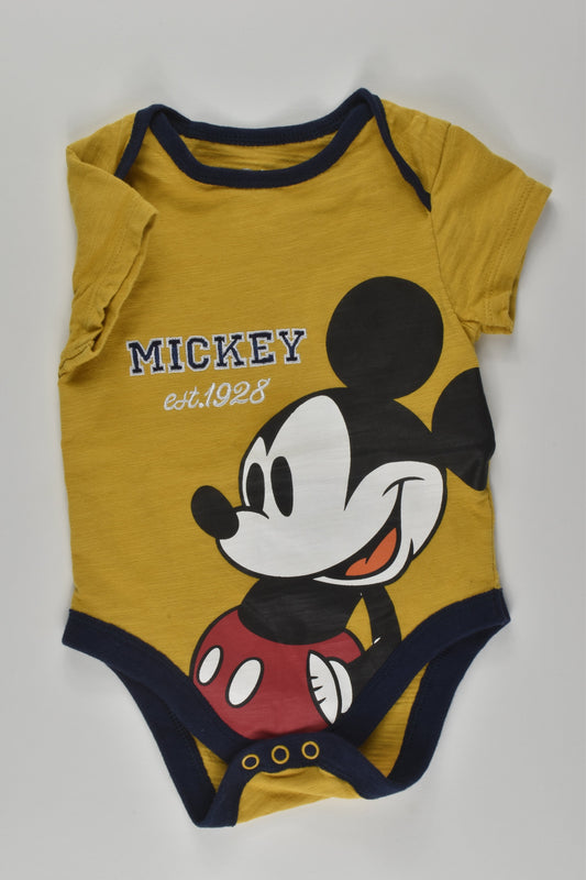Disney Baby at Primark Size 0 Mickey Mouse Bodysuit