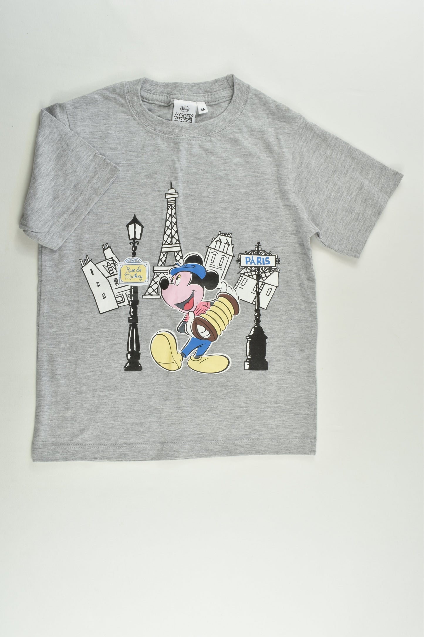 Disney (France) Size 4 Mickey Mouse Paris T-shirt