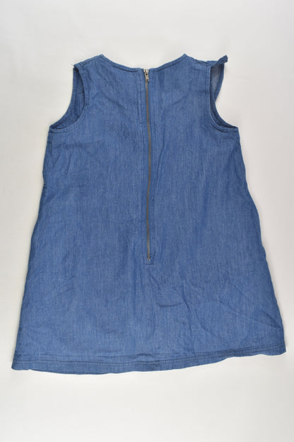 Disney Frozen Size 4 Elsa Lightweight Denim Dress