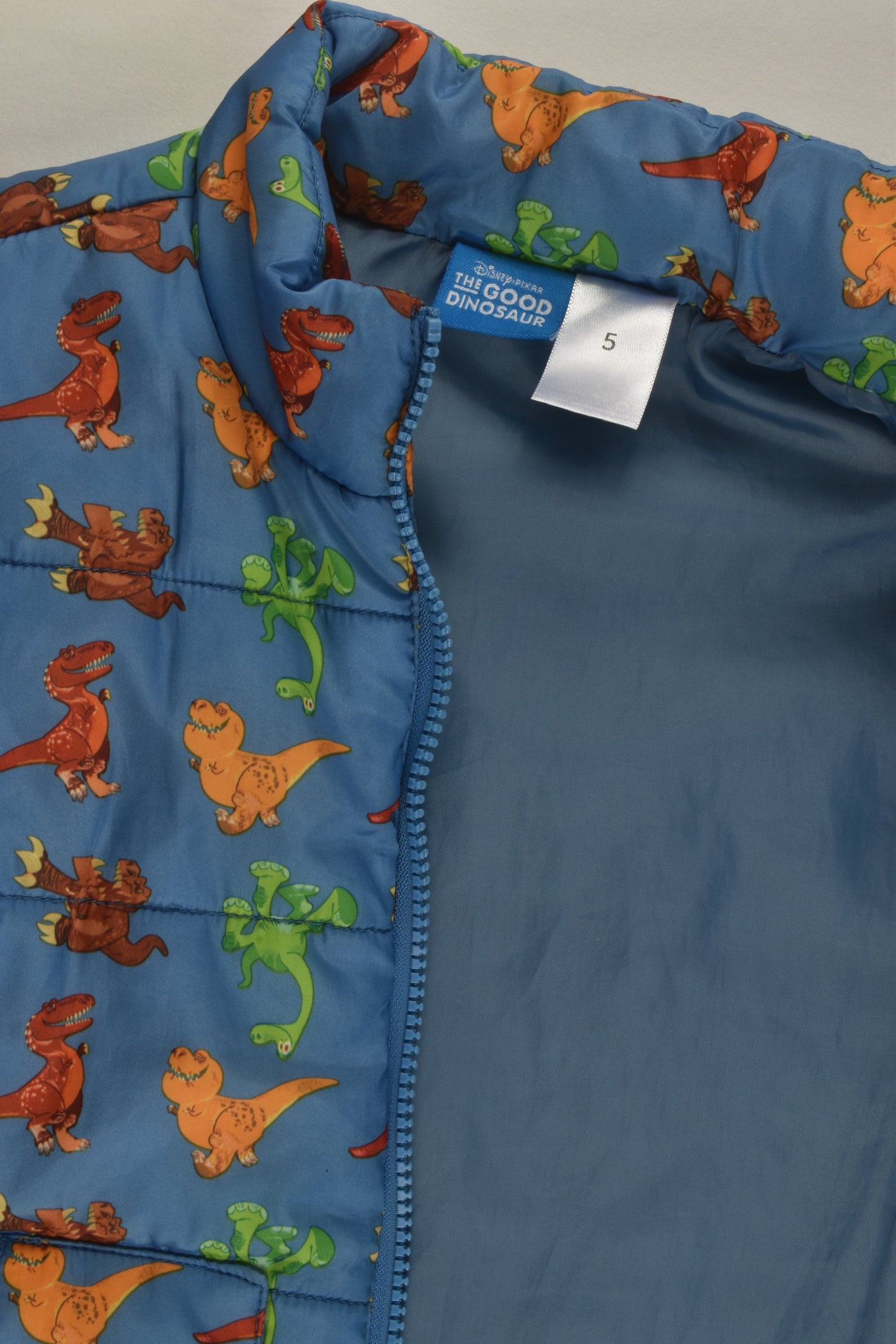 Disney Pixar Size 5 The Good Dinosaur Puffer Vest