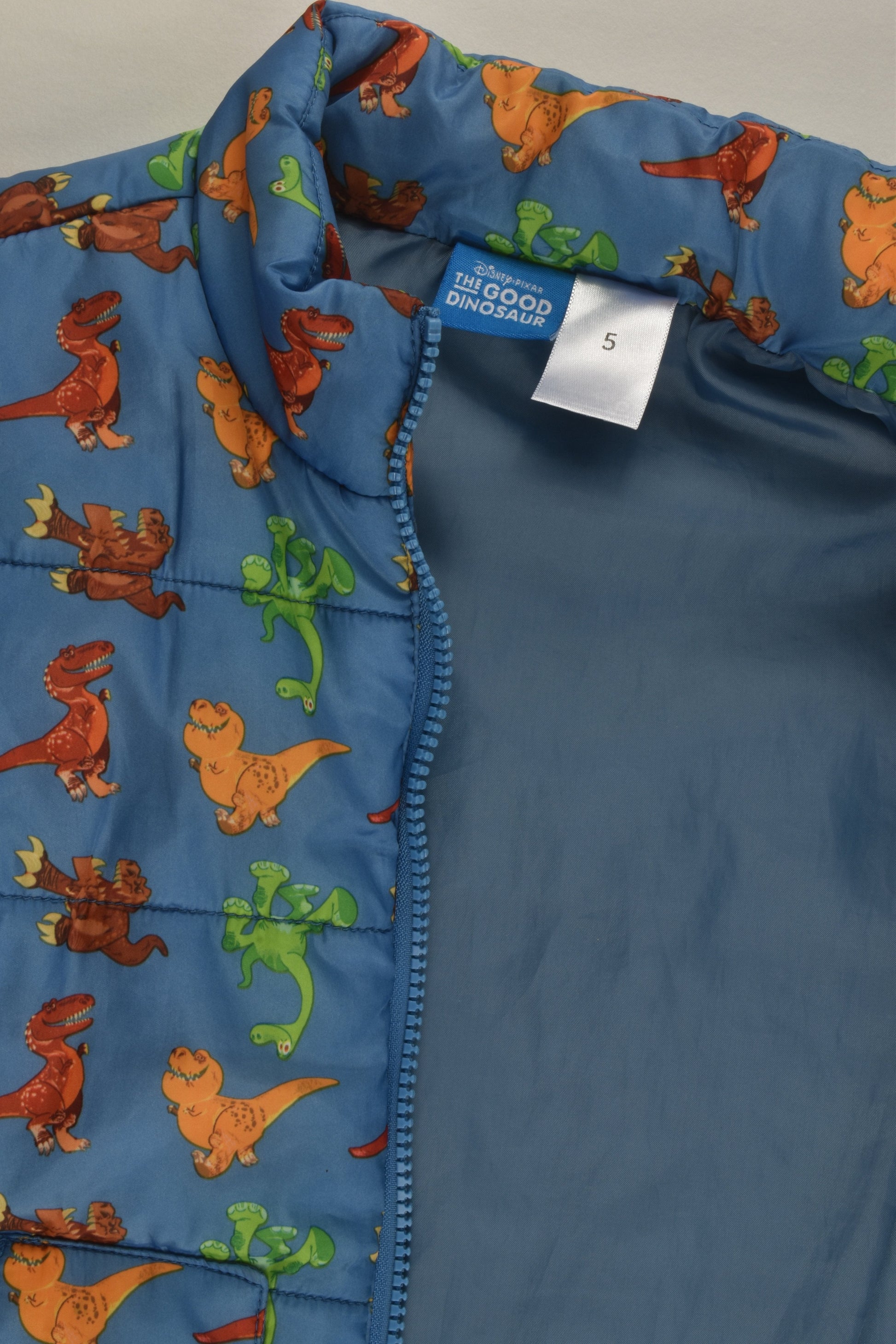 Disney Pixar Size 5 The Good Dinosaur Puffer Vest