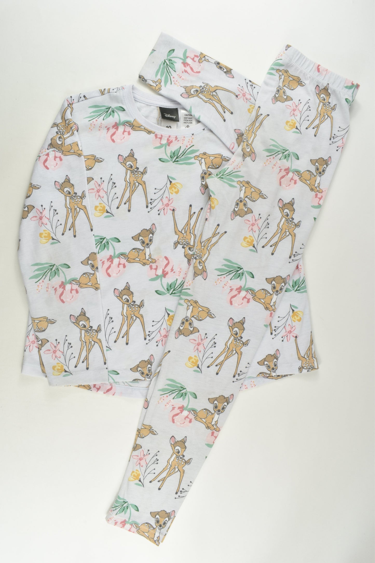 Disney Size 10 Bambi Pyjamas