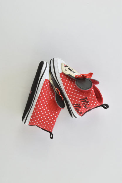 Disney Size 3-6 months (00) Minnie Mouse Soft Shoes