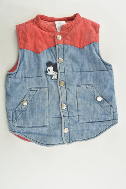 Disney Size 4 Mickey Mouse Vest