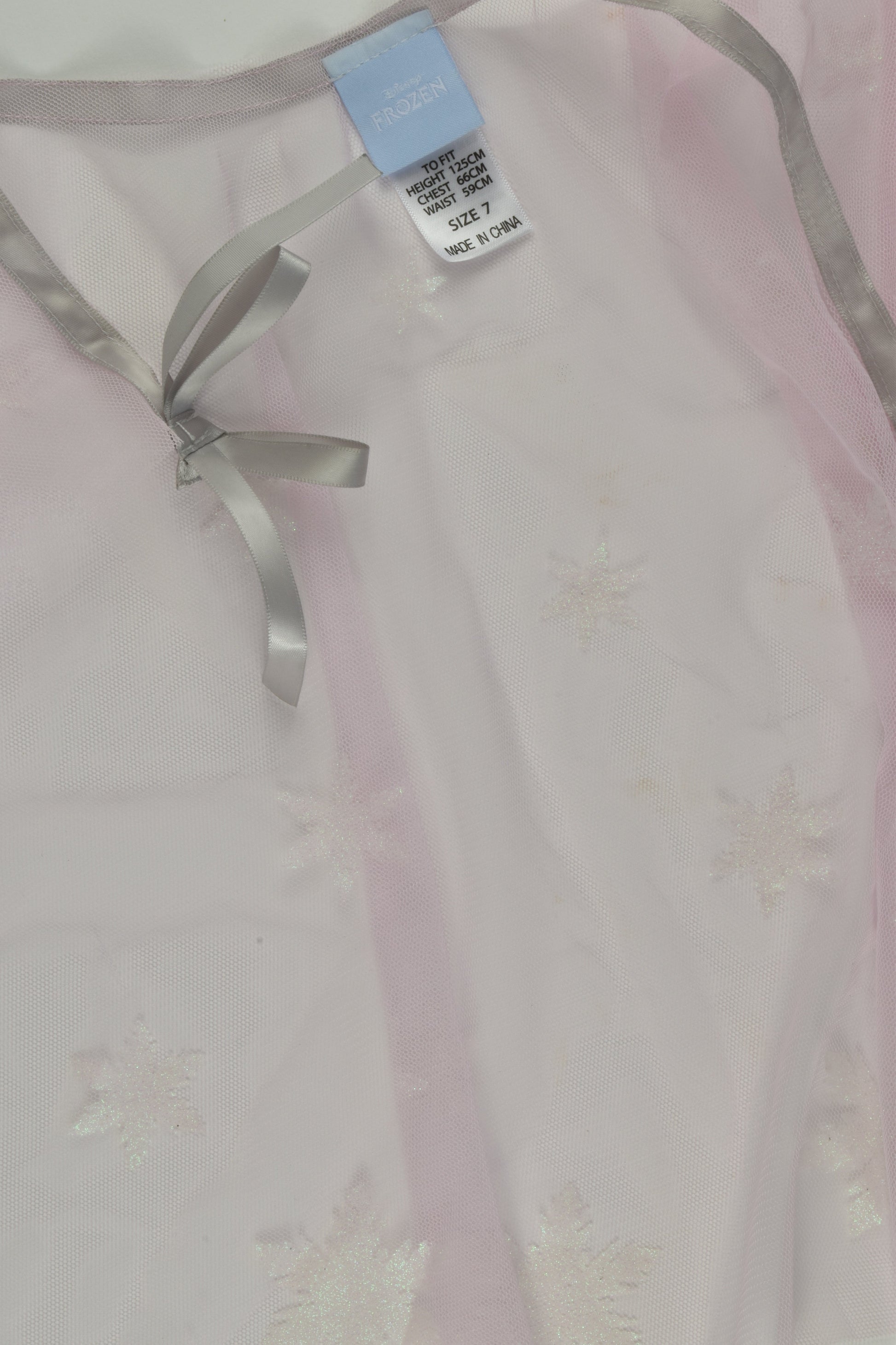 Disney Size 7 Frozen Dress and Cape