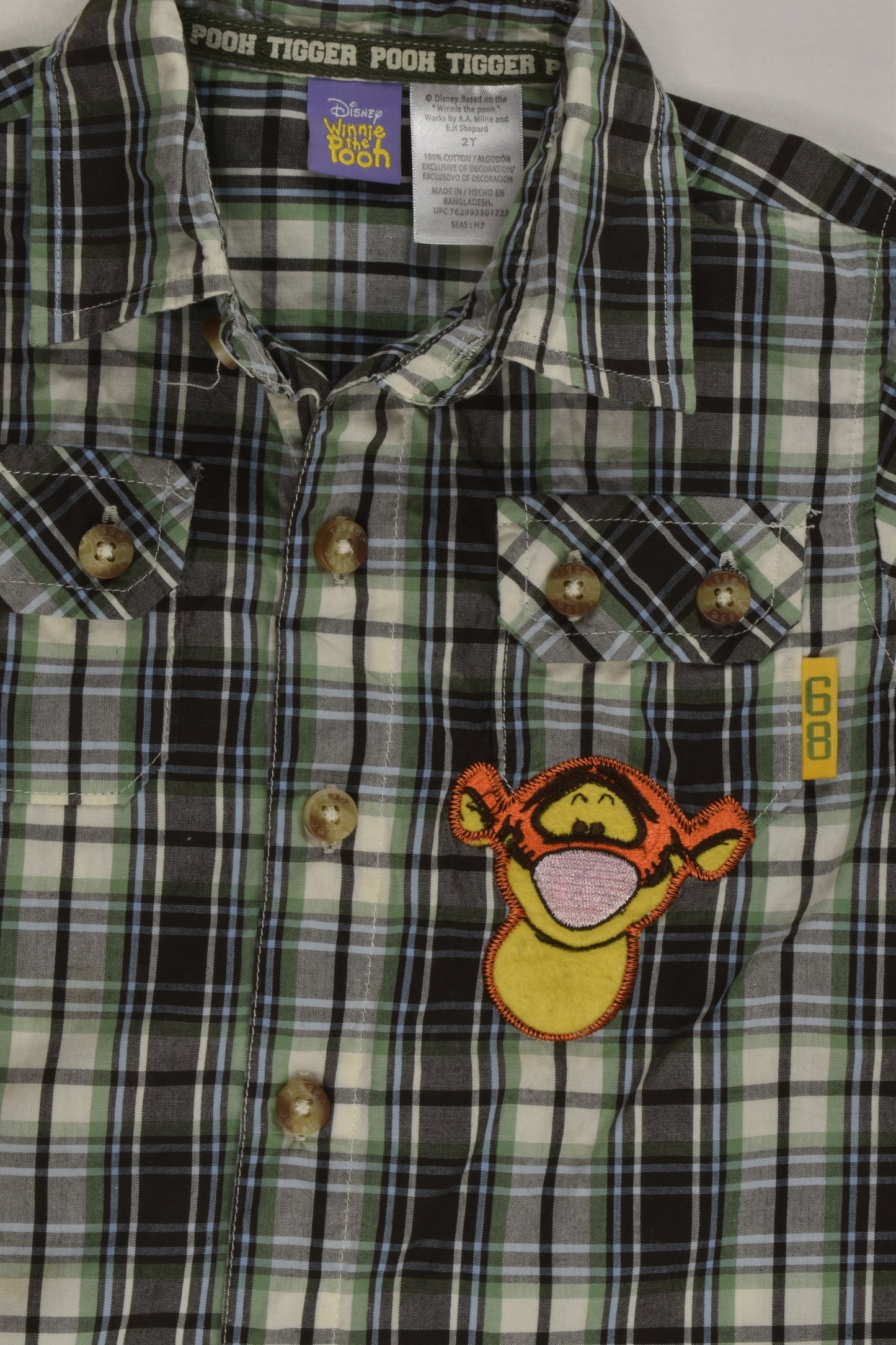 Disney Winnie The Pooh Size 2 Tigger T-shirt