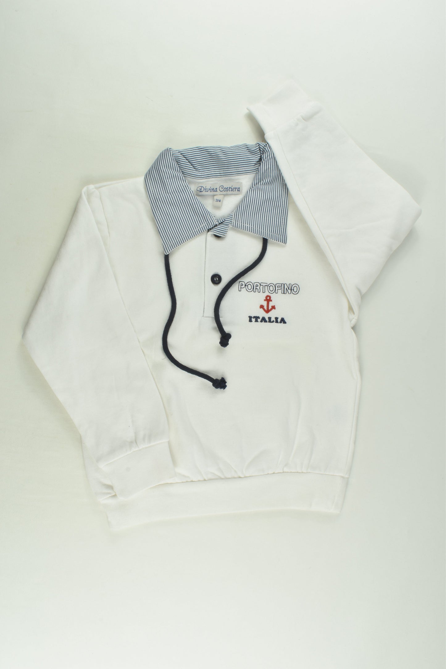 Divina Costiera Size 3/4 'Portofino, Italia' Sweater