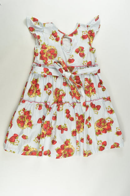 Dizzy Daisy Size 5 Handmade Strawberries Dress