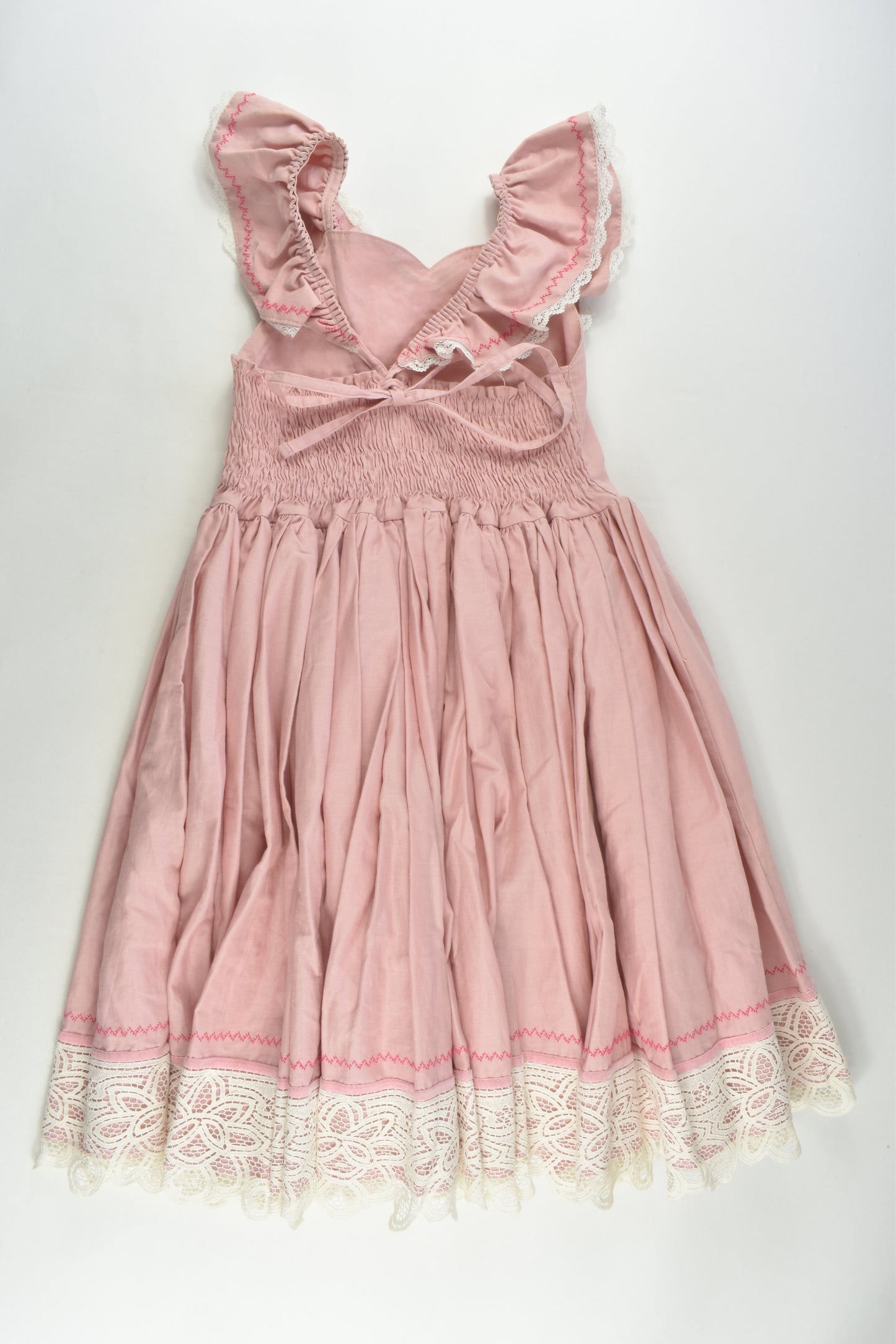 Dollcake Size 8 Embroidery and Lace Dress