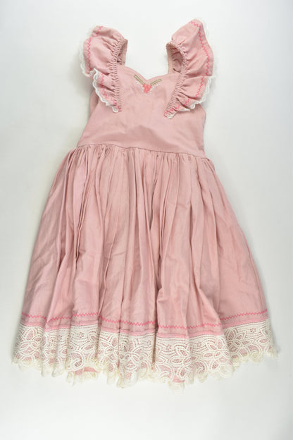 Dollcake Size 8 Embroidery and Lace Dress