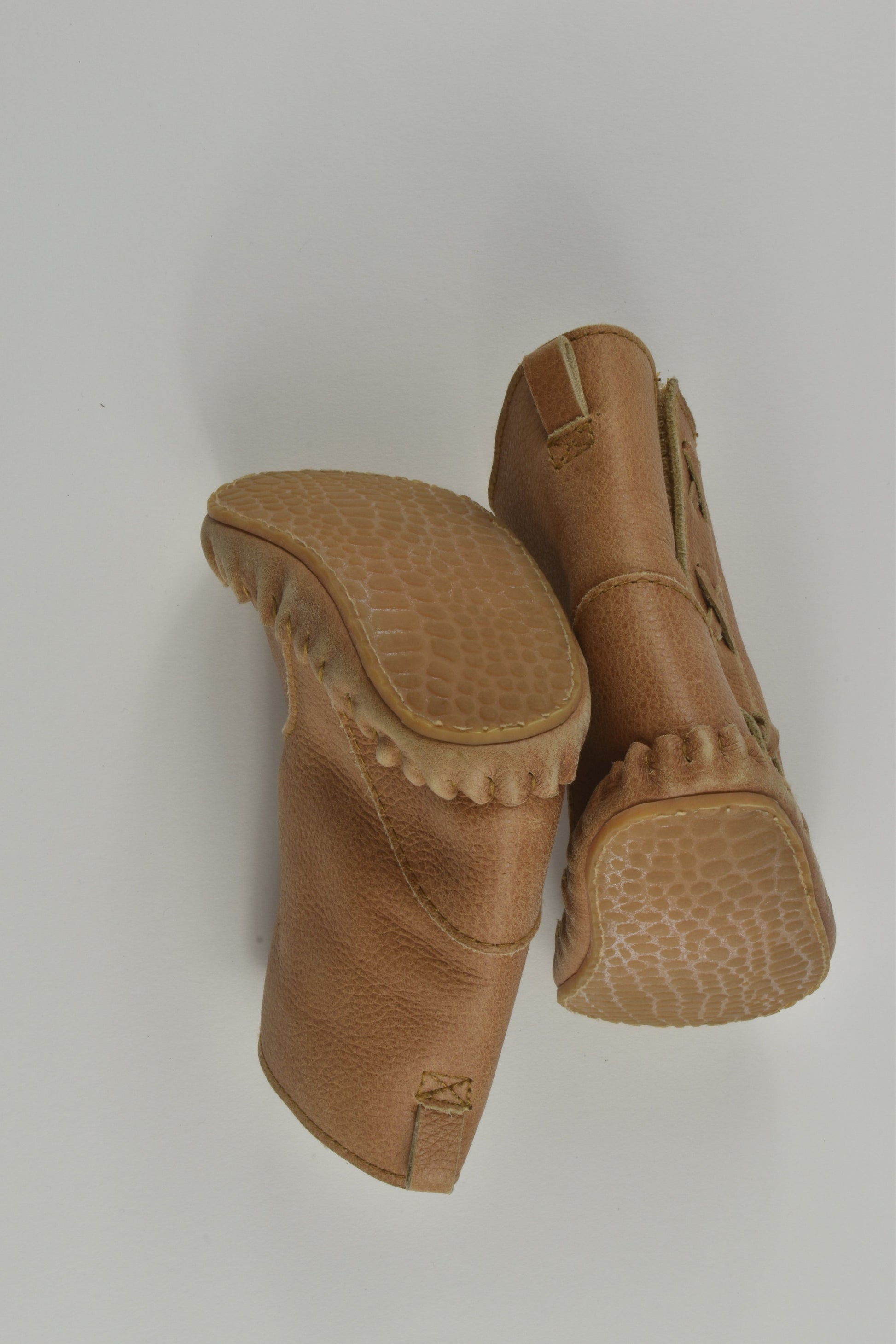 Donsje Size approx 4 Fur Soft Sole Leather Boots