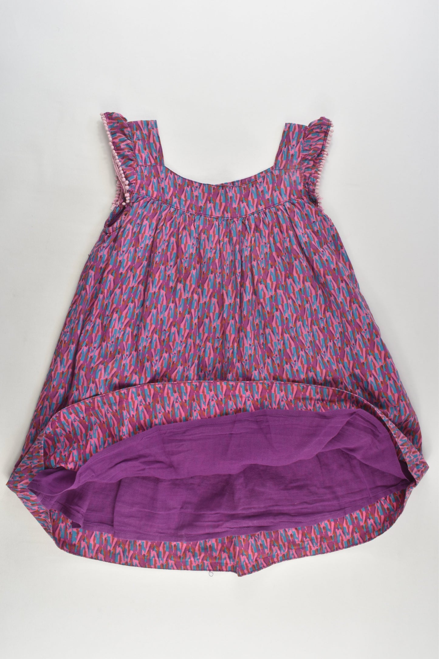 Du Pareil Au Même Size 4 (104 cm) Lined Dress