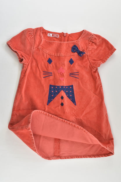 Du Pareil au Même (France) Size 2-3 (3 years, 94 cm) Cord Dress