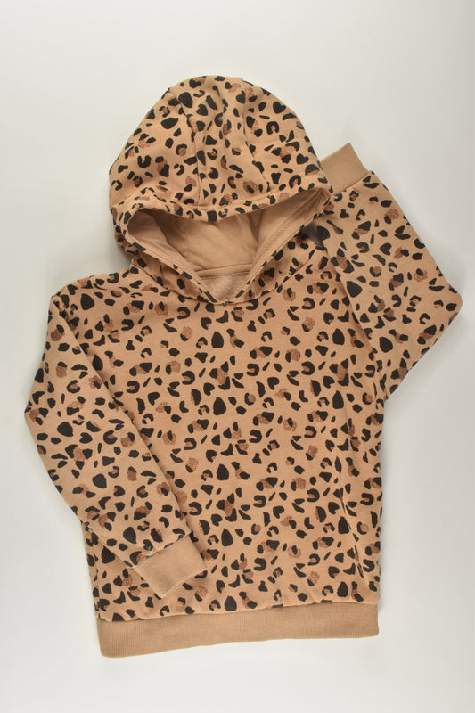 Dunnes Stores Size 5-6 Leopard Print Jumper