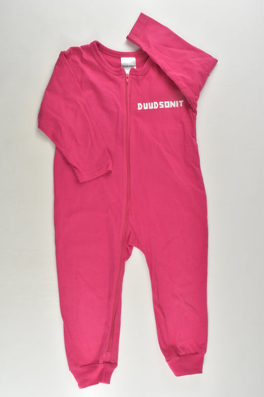 Duudsonit Size 0-1 (80 cm) 'Et Saa Kiinni' Romper