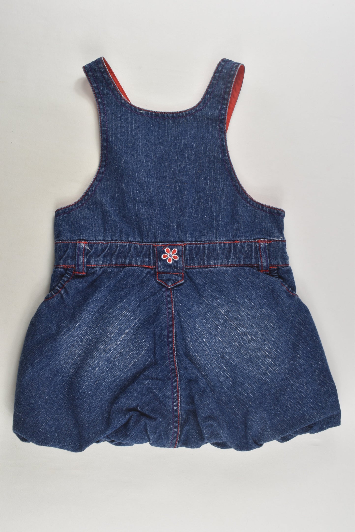 Dymples Size 0-1 Lined Denim Dress