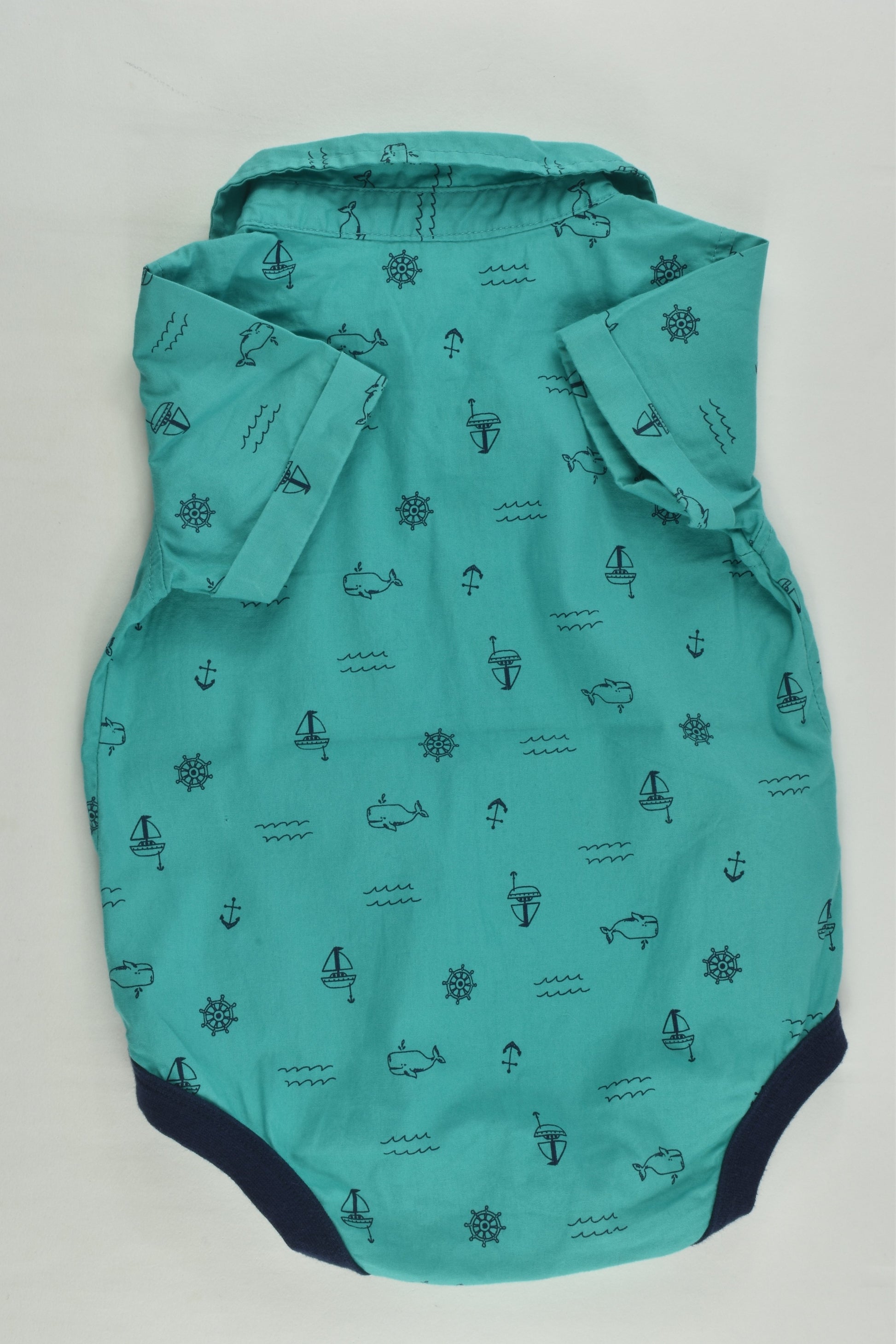 Dymples Size 0 (12 months) Nautical Bodysuit