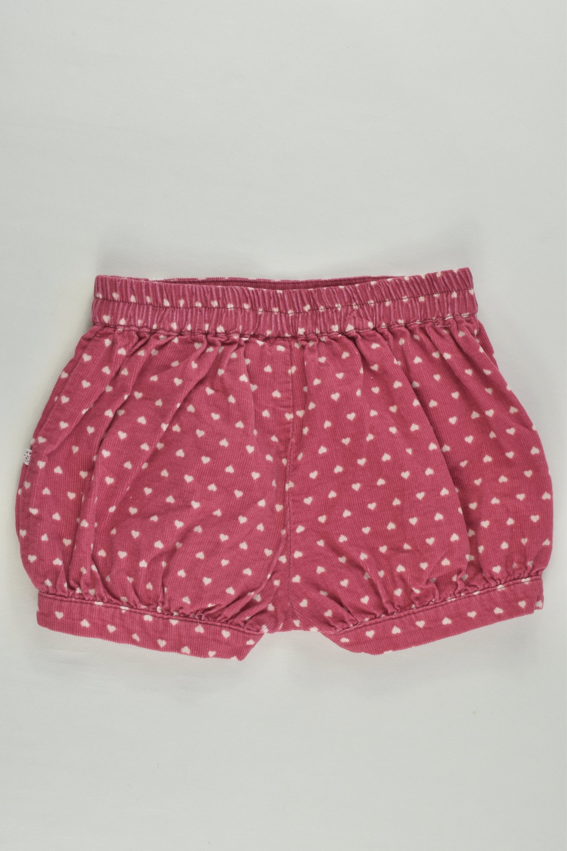 Dymples Size 0 Love Hearts Cord Shorts