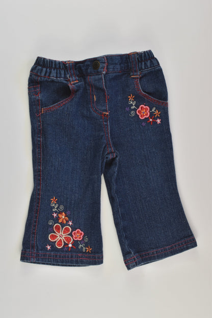 Dymples Size 00 Embroidery Denim Pants