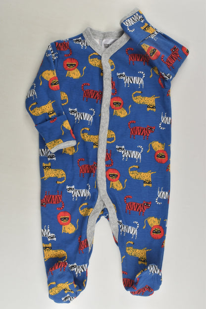 Dymples Size 00 Footed Romper