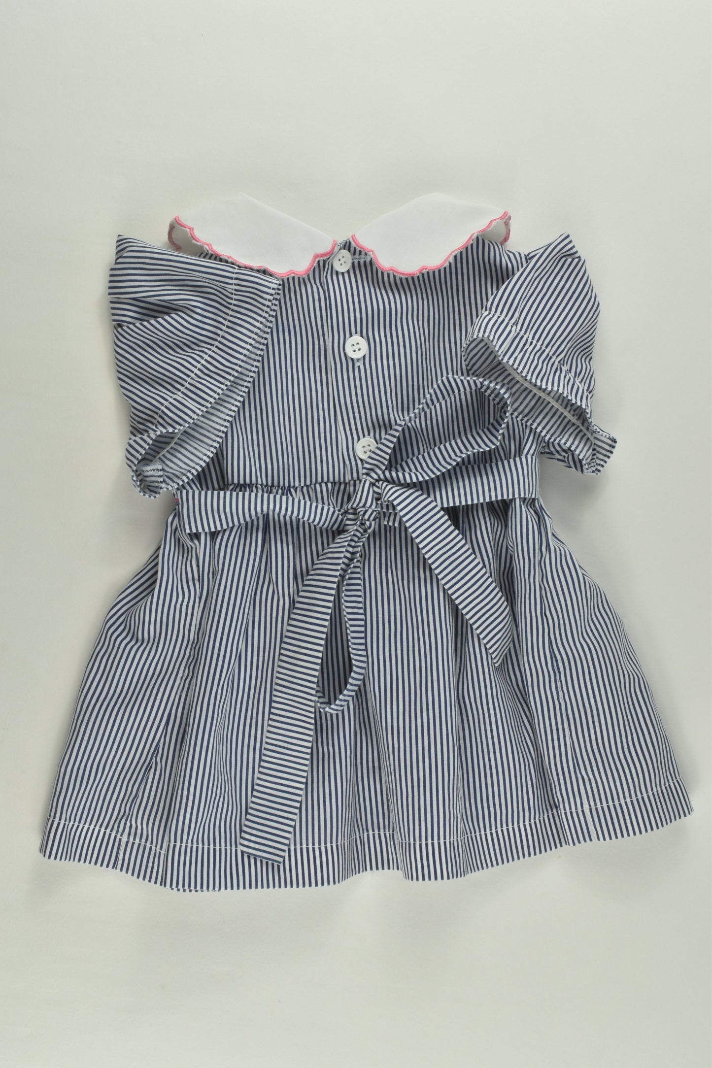 Dymples Size 000 Vintage Smocked Dress