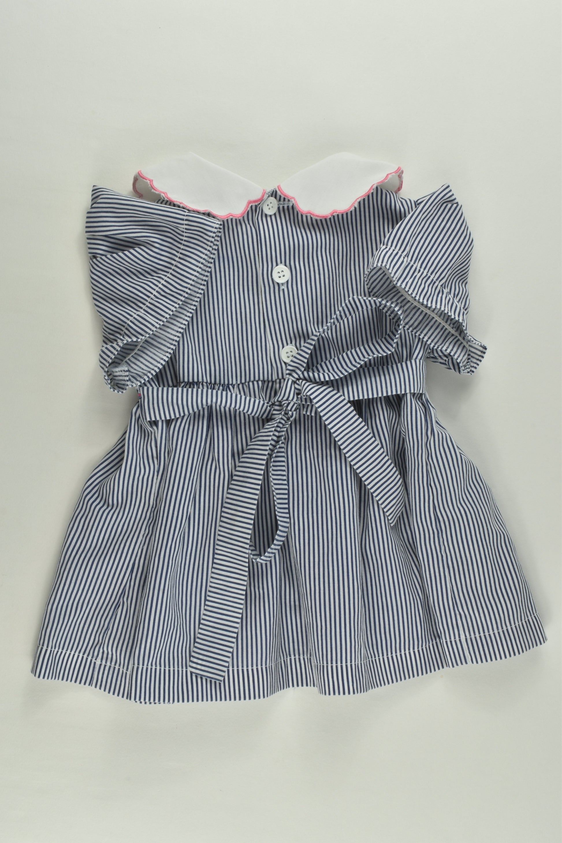 Dymples Size 000 Vintage Smocked Dress