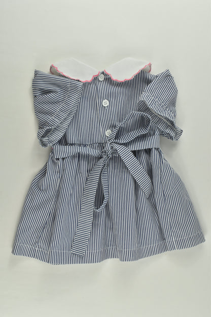 Dymples Size 000 Vintage Smocked Dress