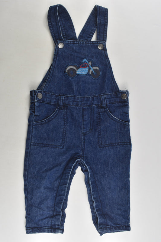 Dymples Size 1 Denim Overalls