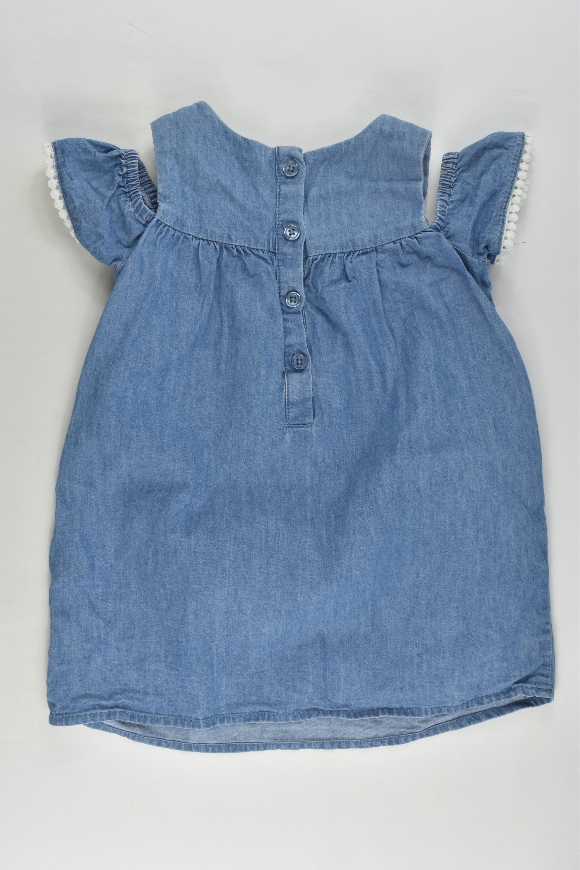 Dymples Size 1 Lightweight Denim Dress