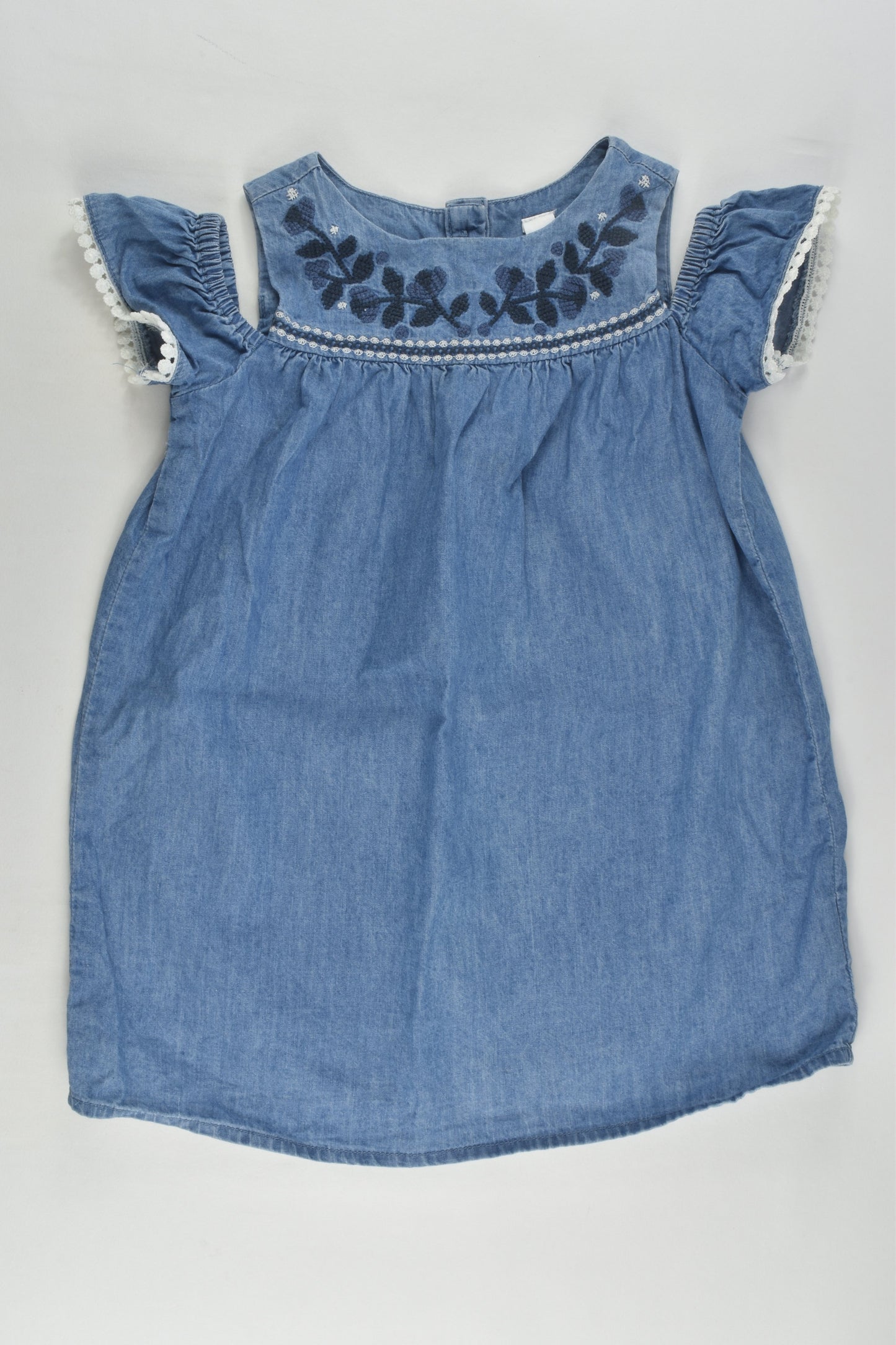 Dymples Size 1 Lightweight Denim Dress
