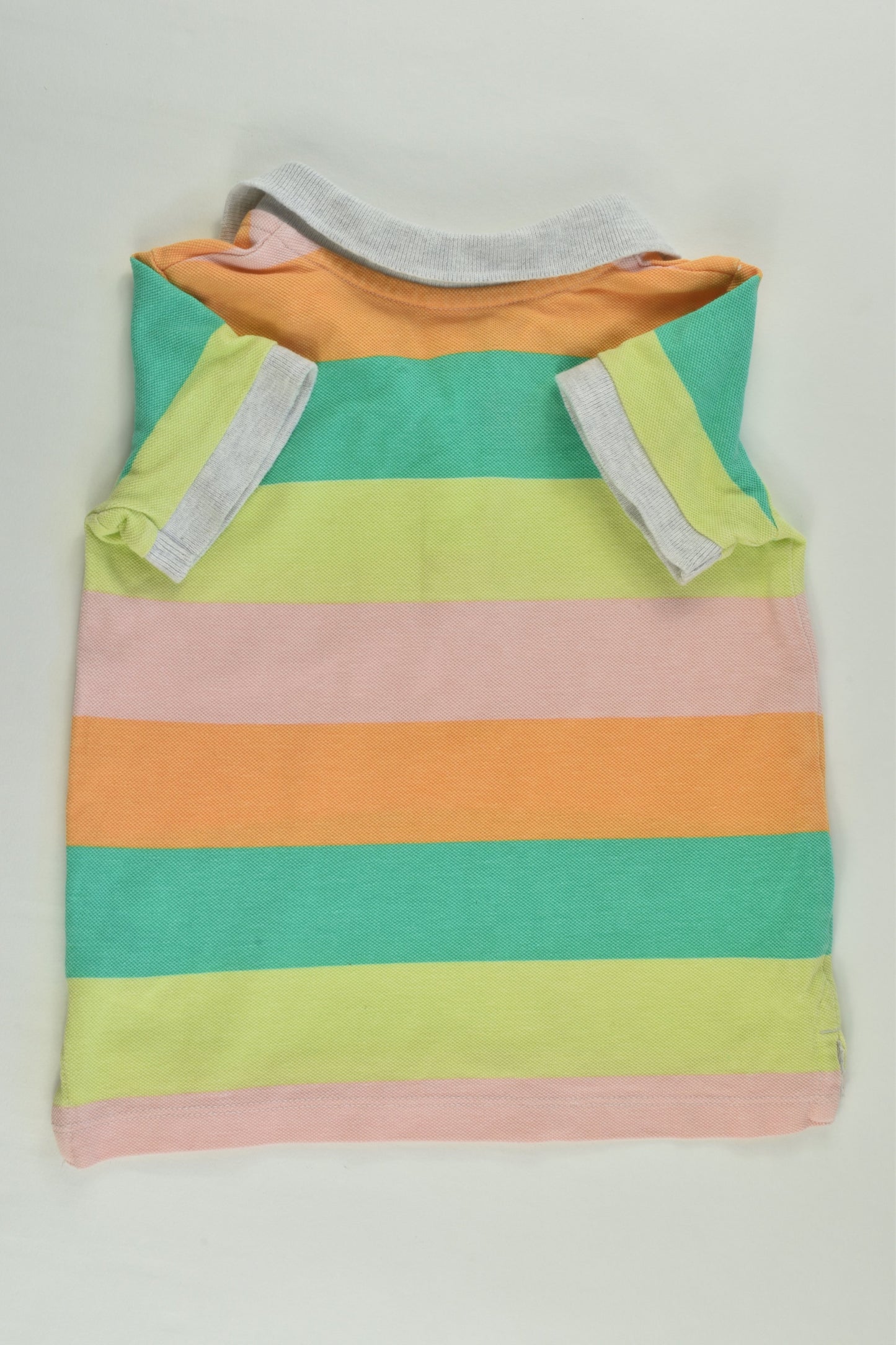 Dymples Size 1 Striped Polo Shirt