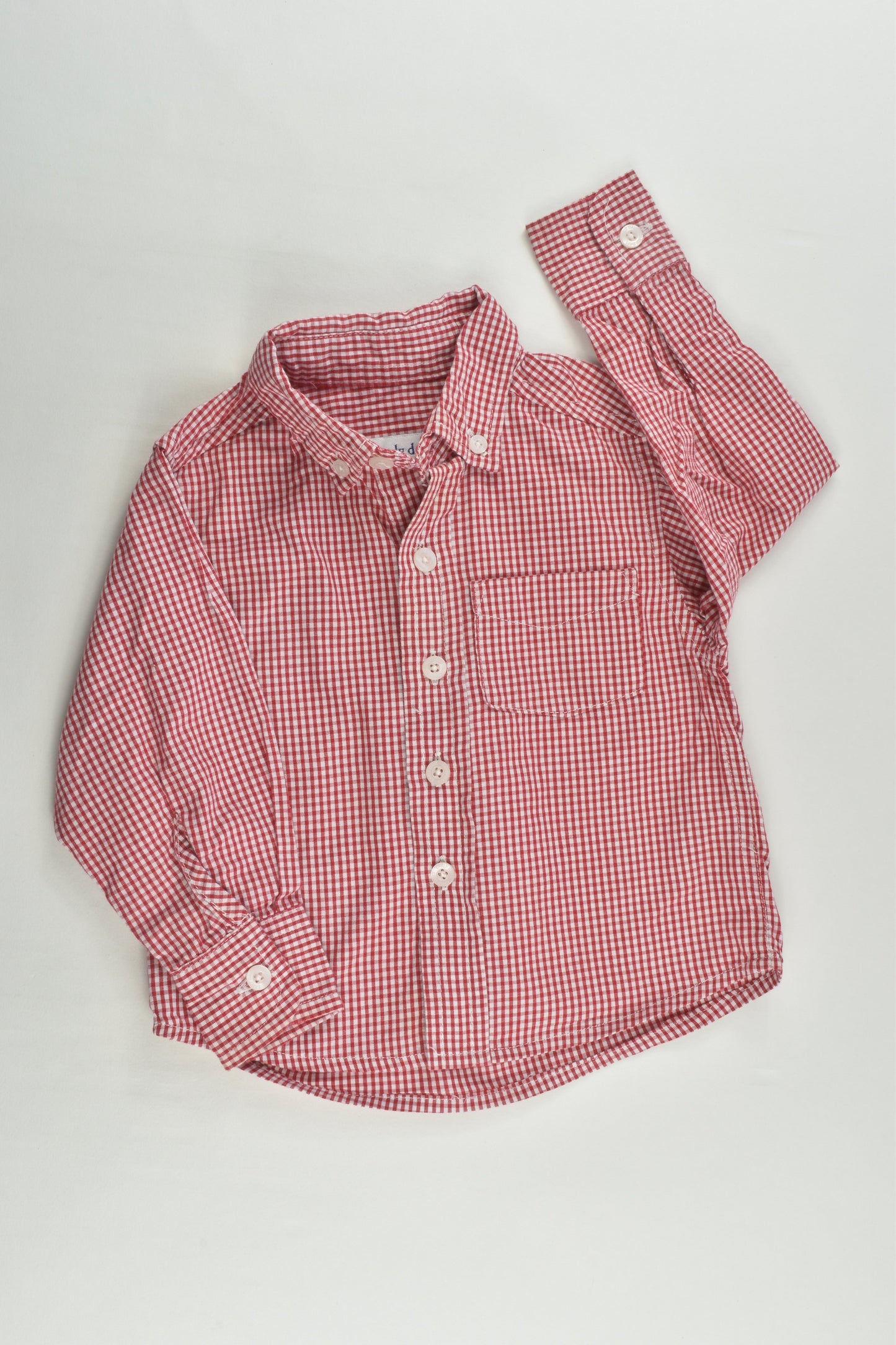 Early Days Size 0 (6-12 months) Checked Shirt