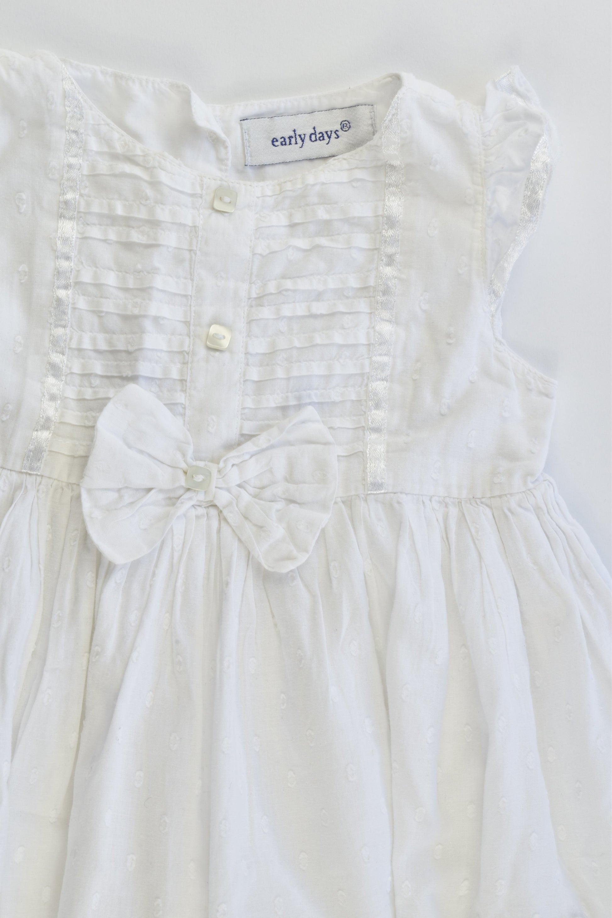 Early Days Size 0 (9-12 months, 74 cm) Fully Lined Dress