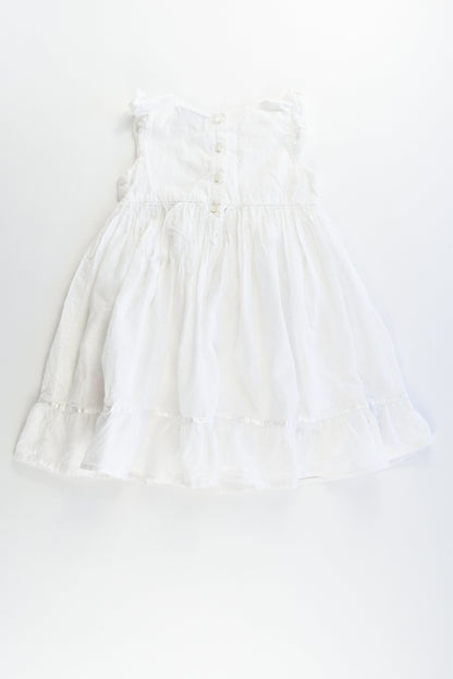 Early Days Size 0 (9-12 months, 74 cm) Fully Lined Dress
