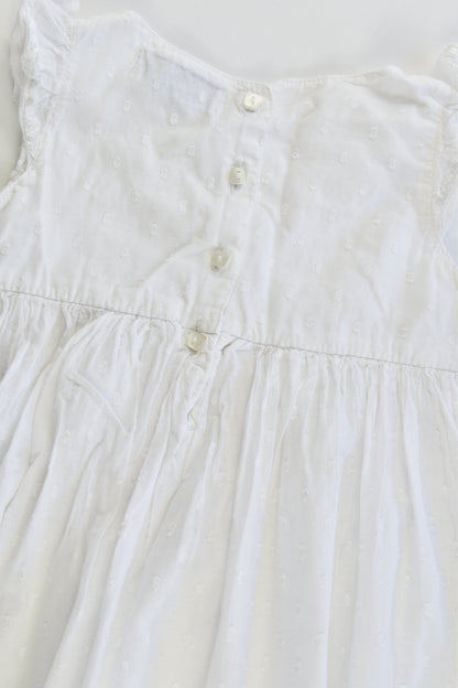 Early Days Size 0 (9-12 months, 74 cm) Fully Lined Dress