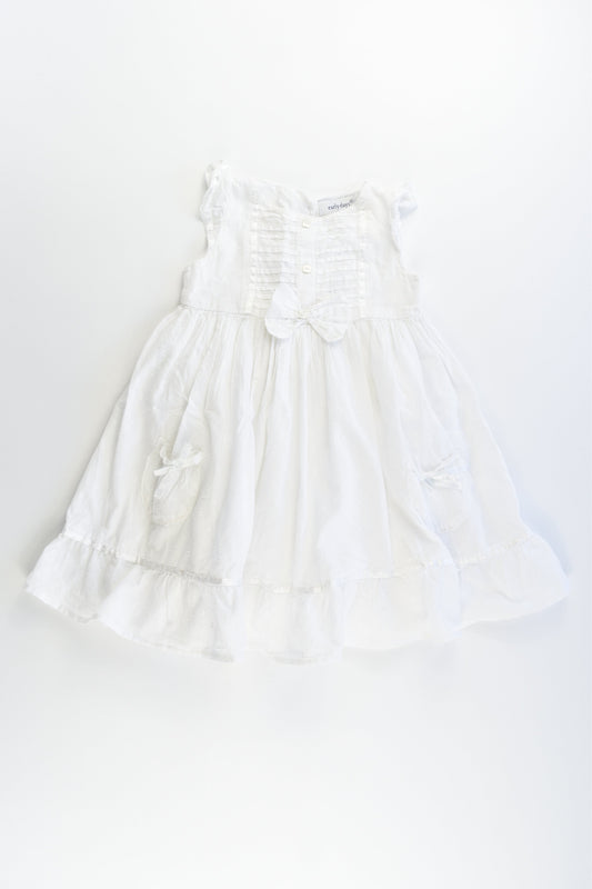 Early Days Size 0 (9-12 months, 74 cm) Fully Lined Dress