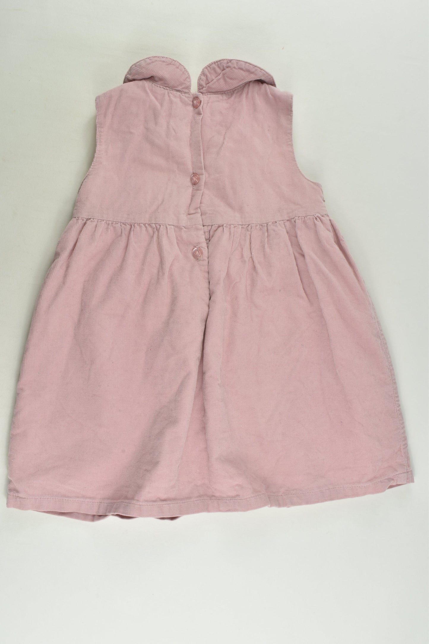 Early Days Size 0 (9-12 months) Lined Smocked Cord Dress