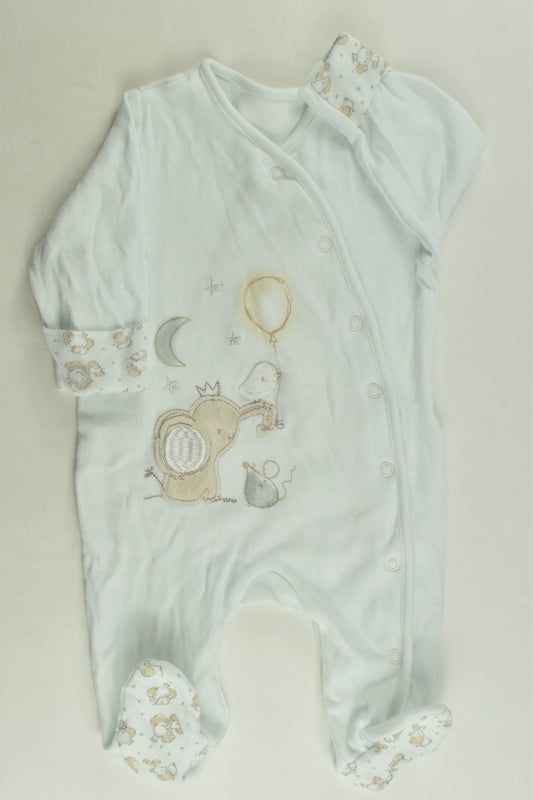 Early Days Size 000 (62 cm) Footed Romper