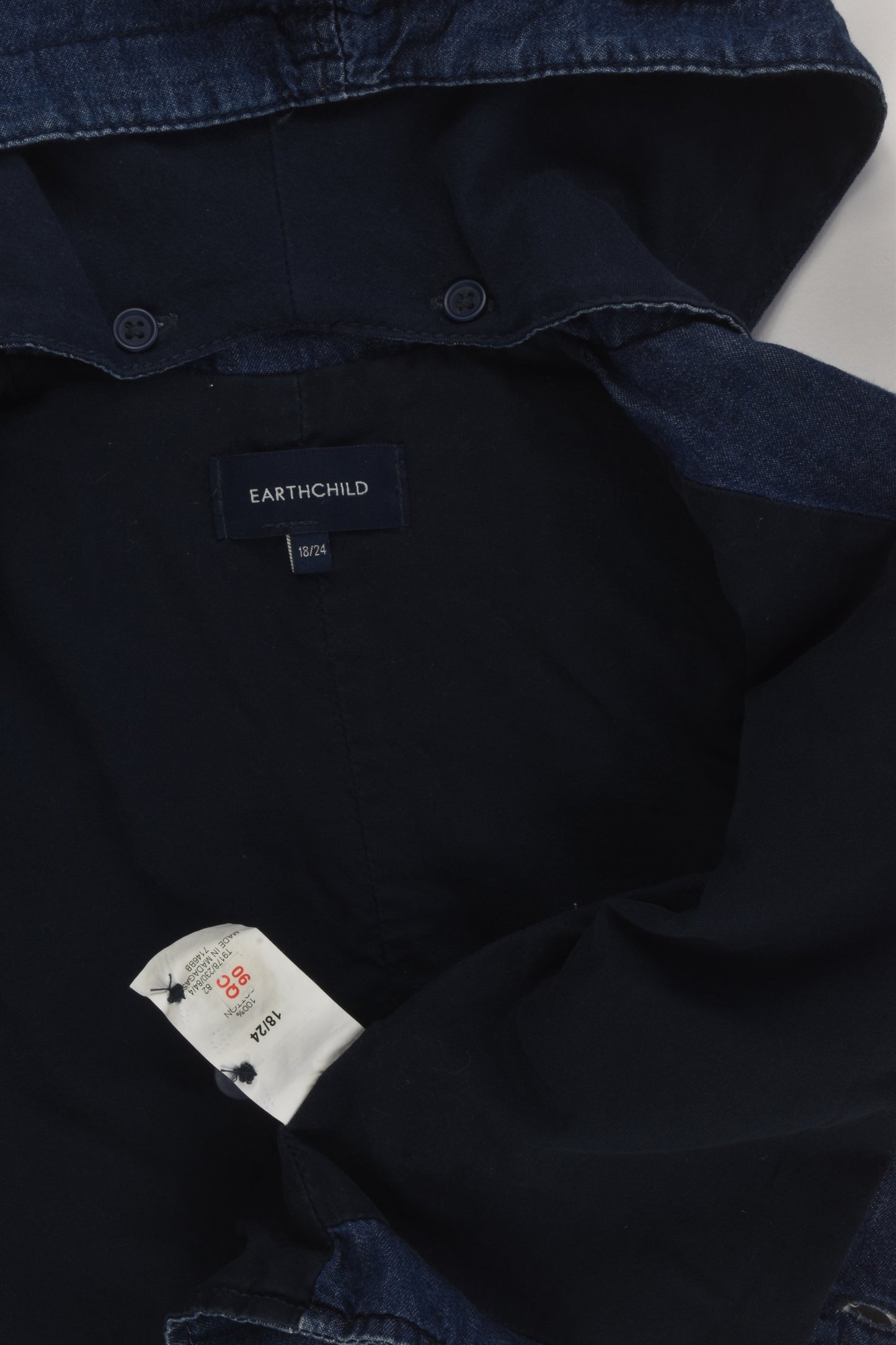 Earth Child Size 2 Denim Jacket