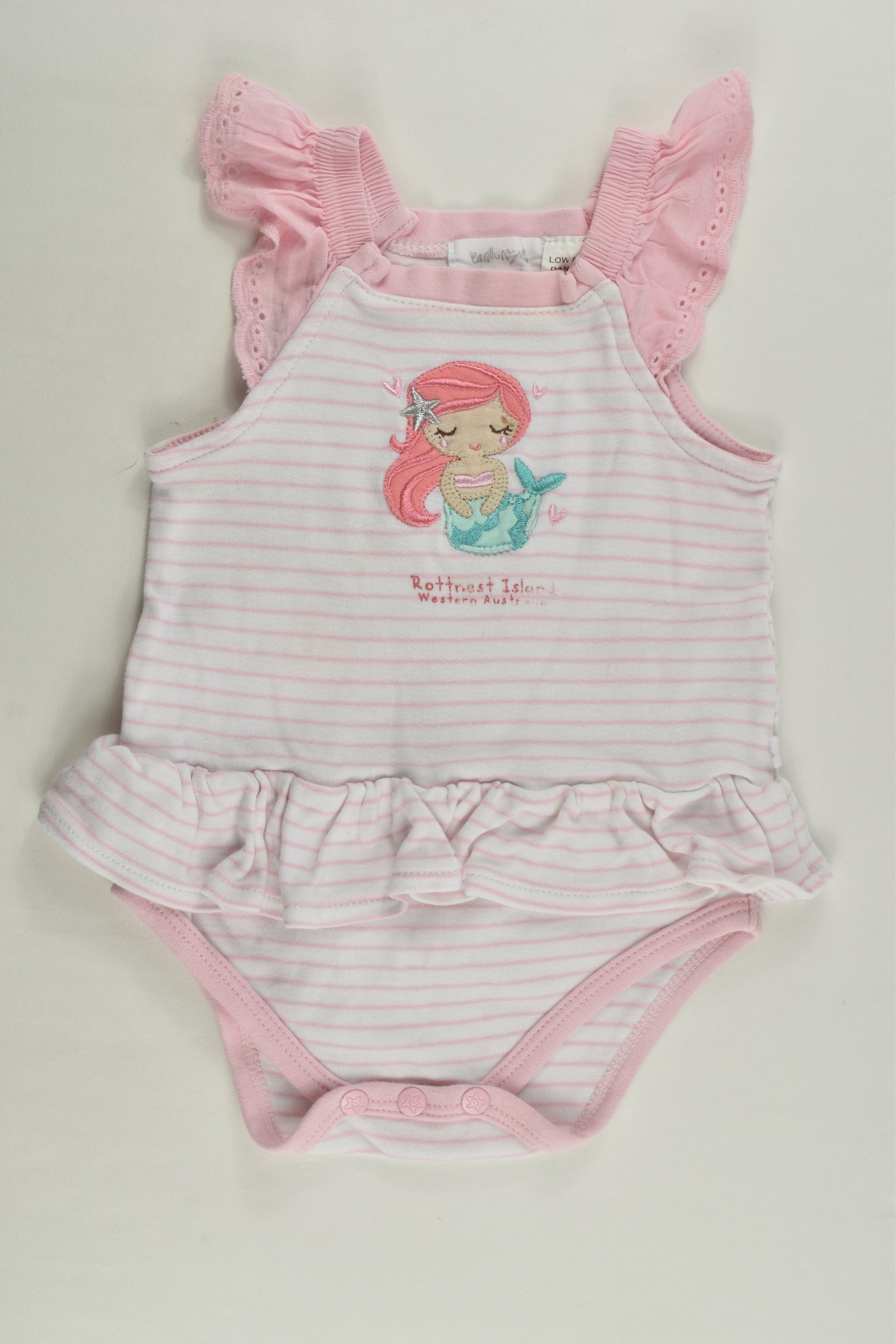 Earth Nymph Size 00 'Rottnest Island' Summer Romper