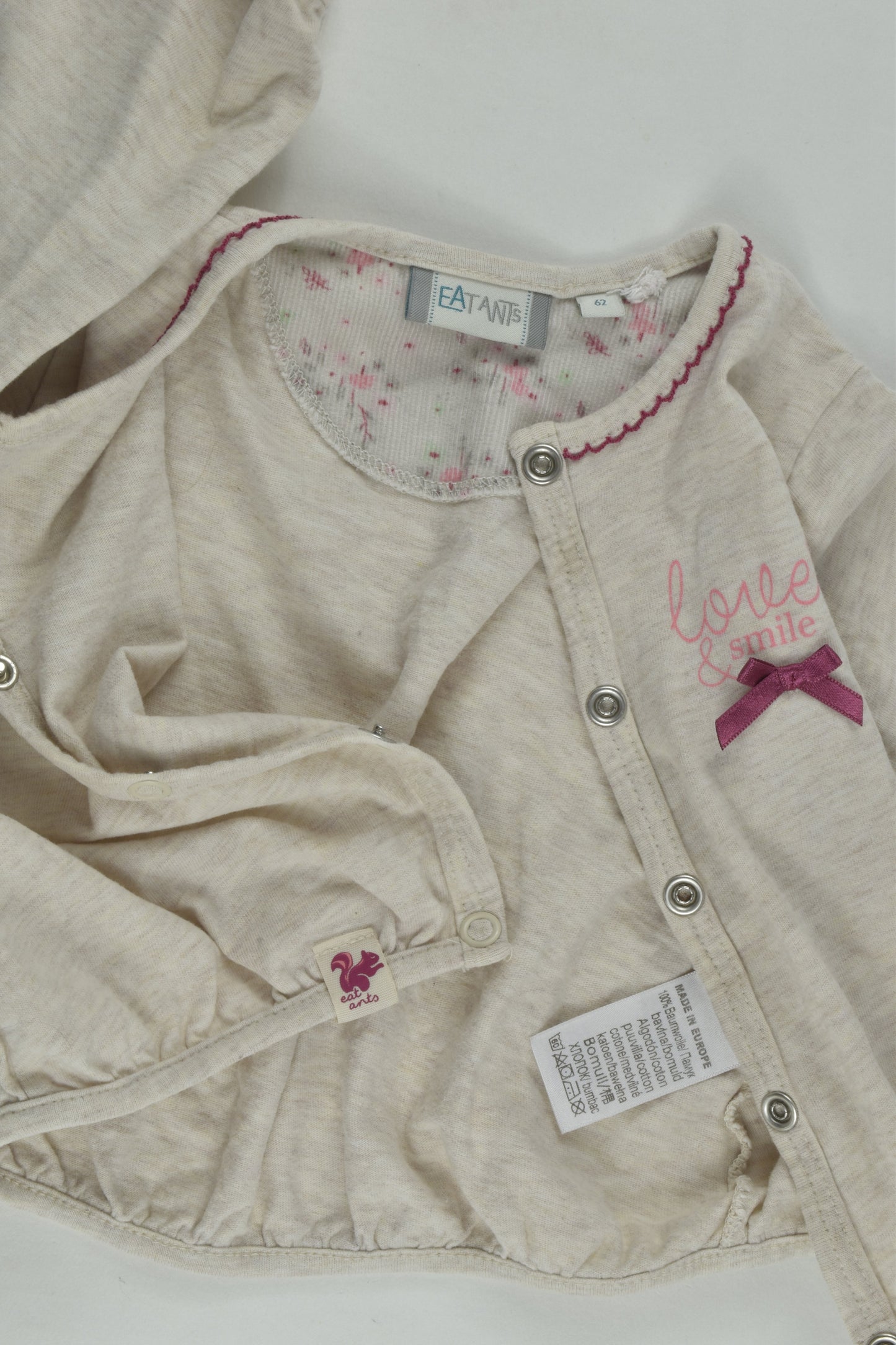 Eat Ants Size 000 (62 cm) Cardigan