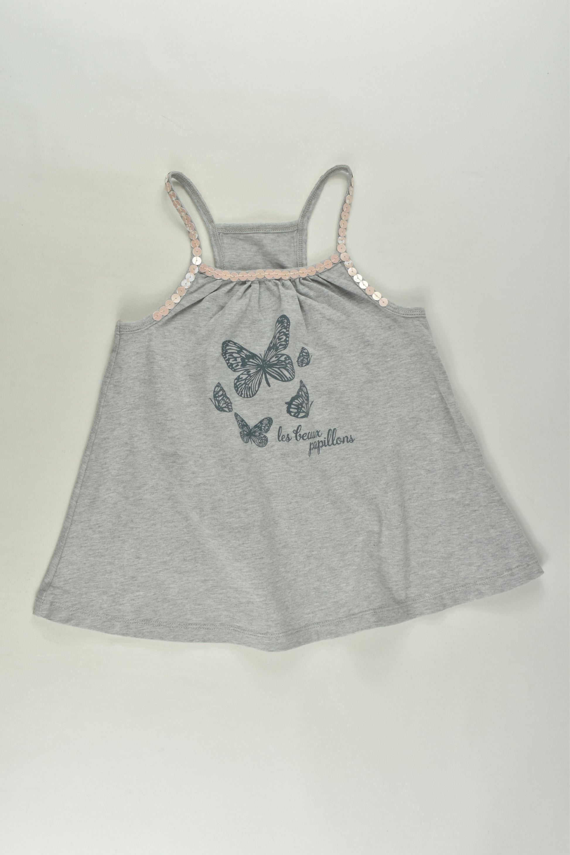 Eeni Meeni Miini Moh Size 6 'Les Beaux Papillons' Tank Top