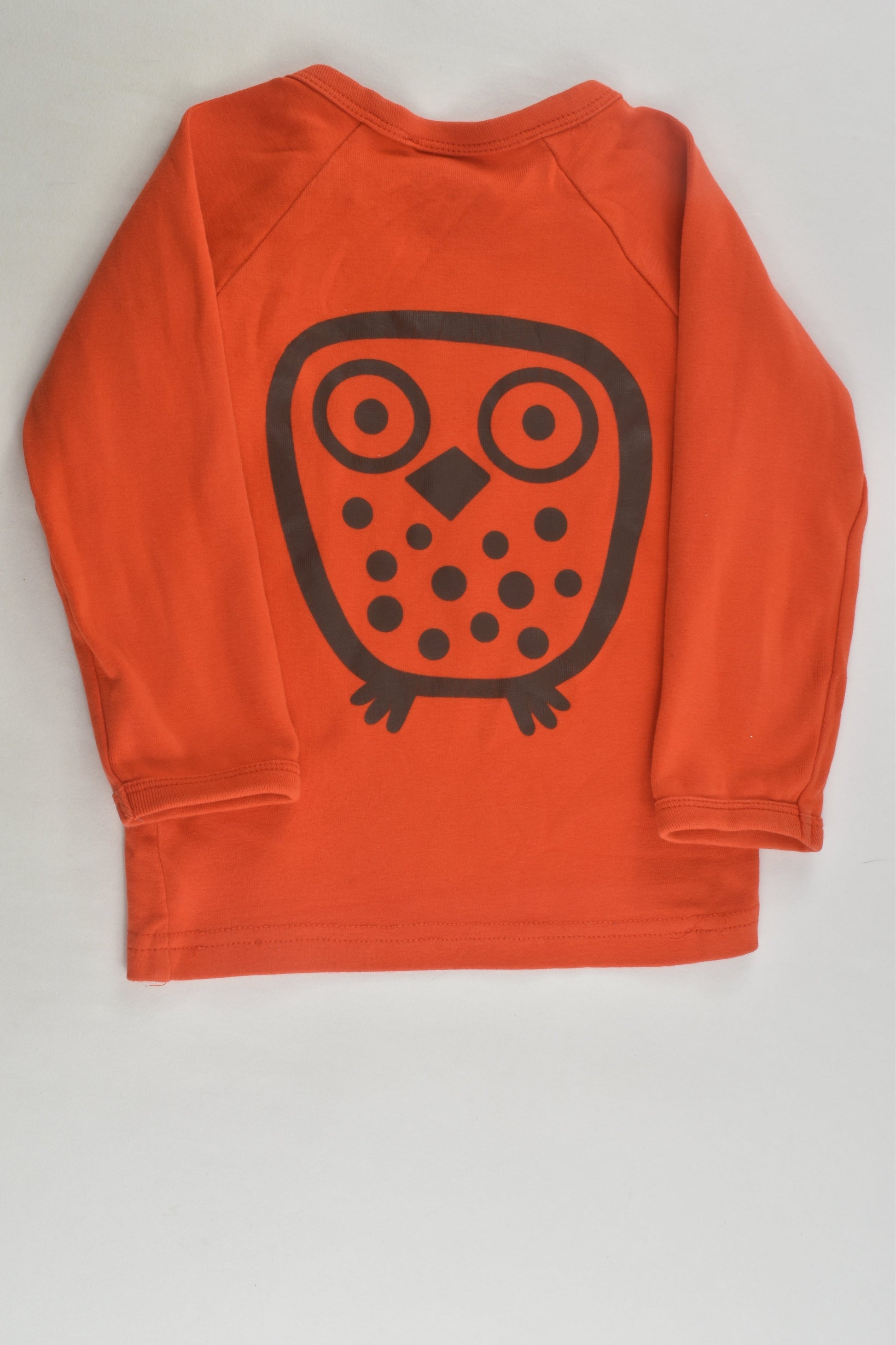 Ej Sikke Lej Size 0 (80 cm) Owl at the Back Top