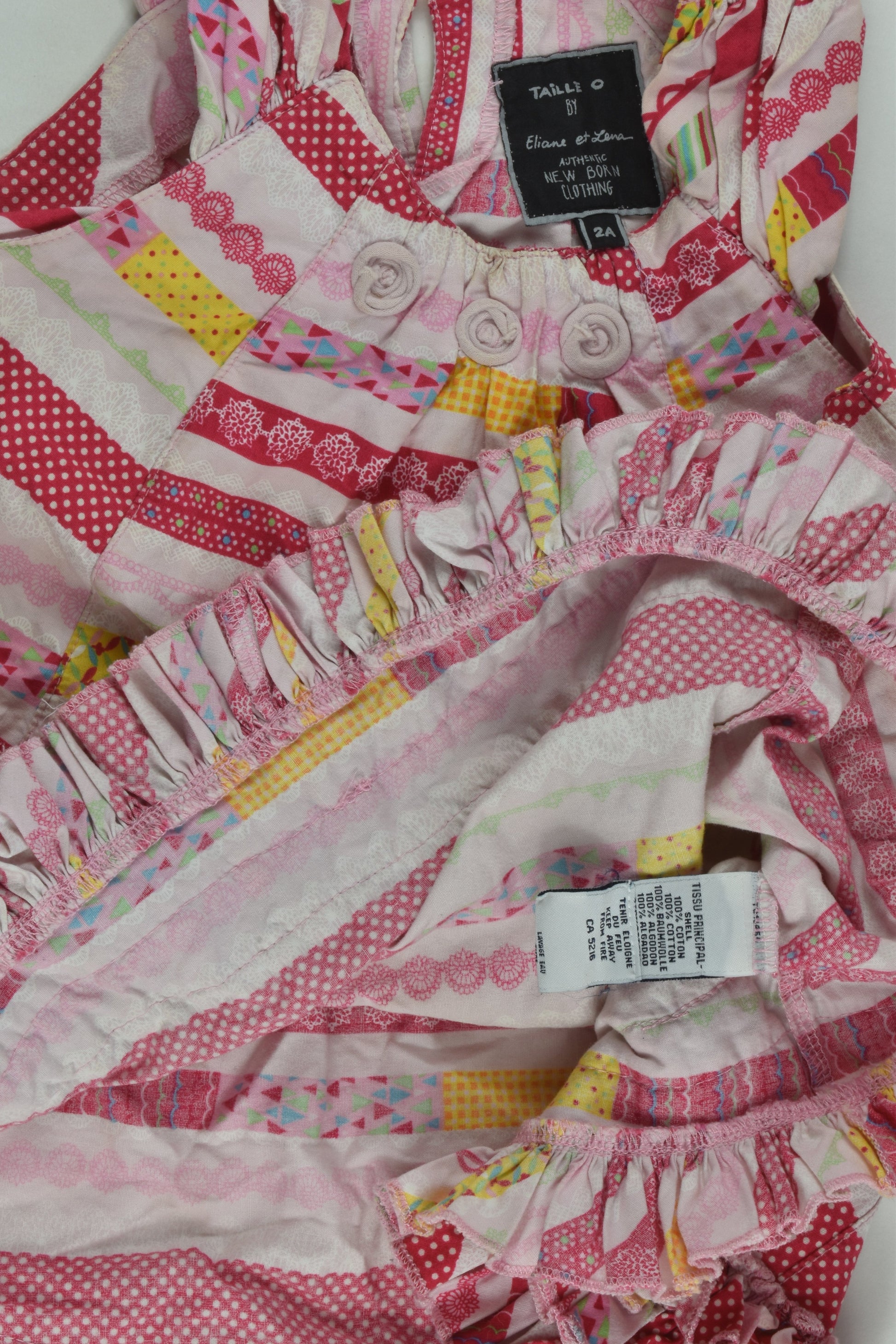 Eliane et Lena Size 2 Dress