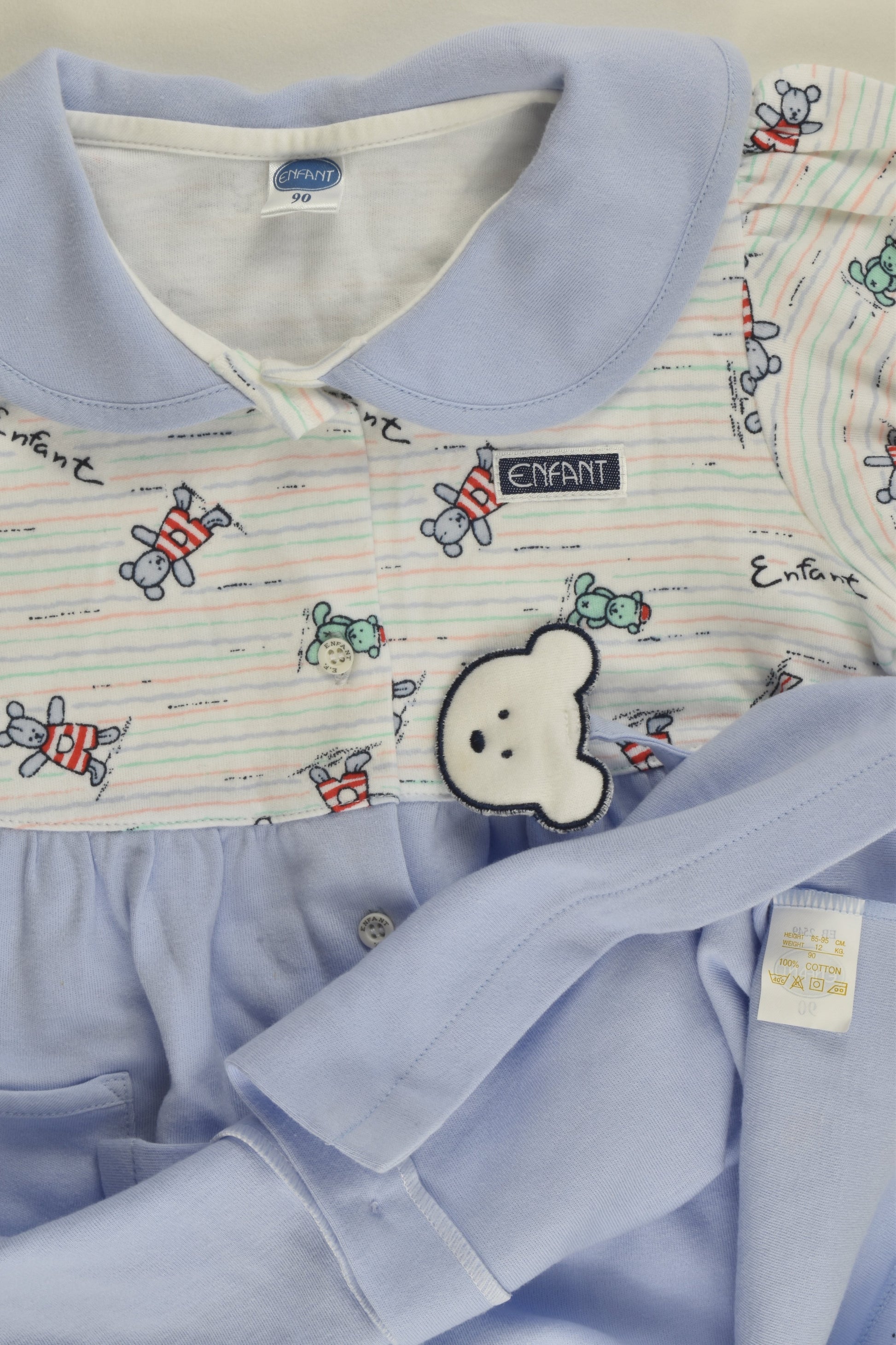 Enfant Size 1-2 (90 cm) Teddy Bear Dress