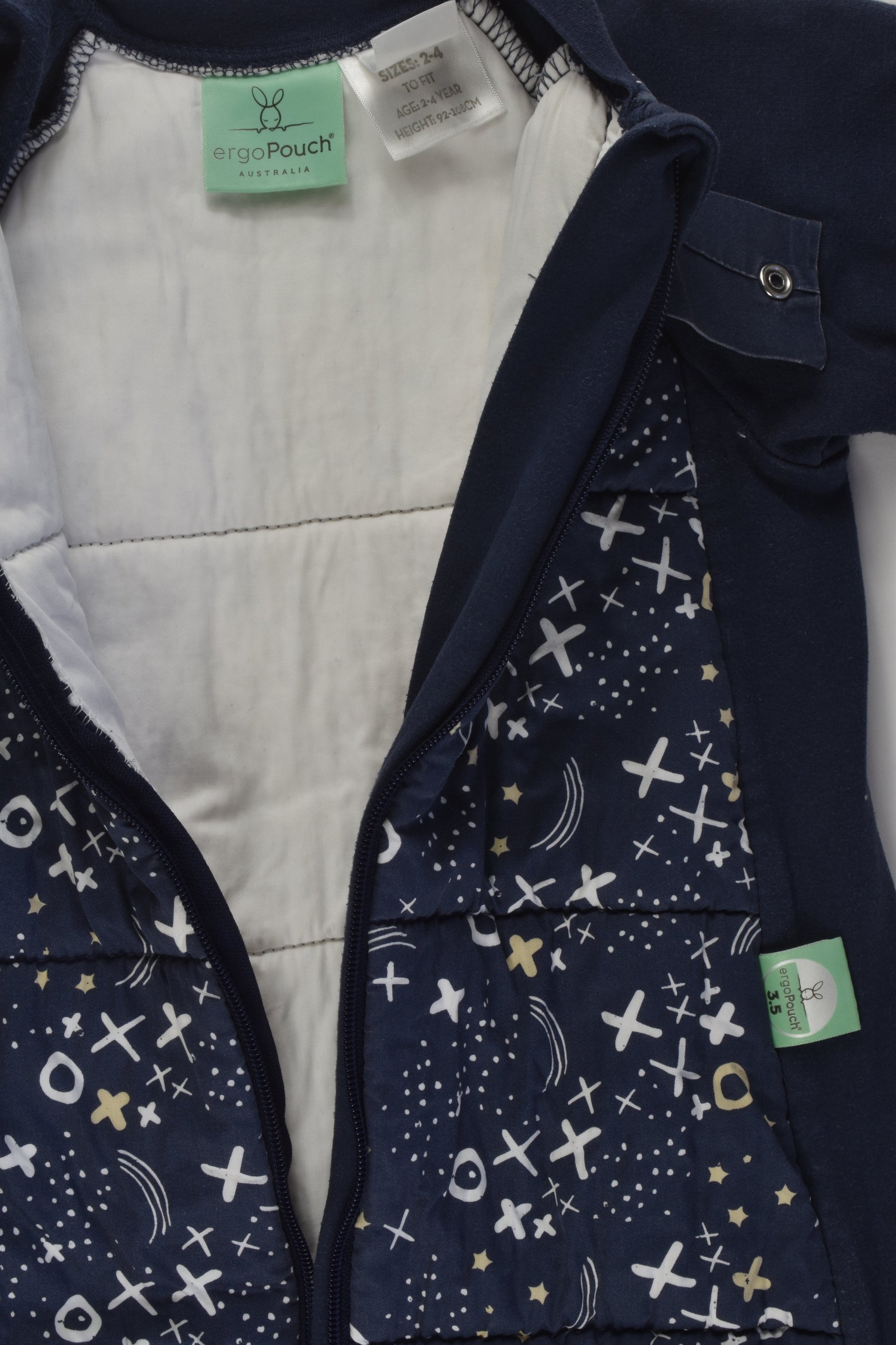 ErgoPouch Size 2-4 years (92-108 cm) Tog 3.5 Sleep Suit Bag